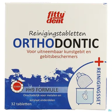 Fittydent Orthodontic Reinigingset + Bruistabl 32