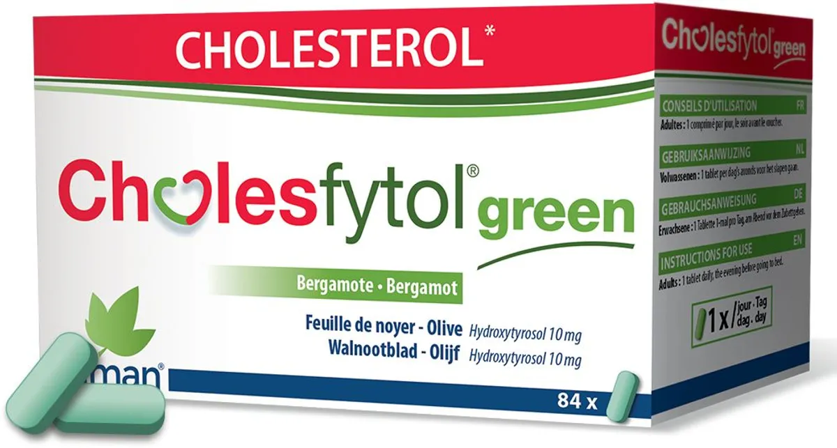 Cholesfytol Green 84 Tabletten