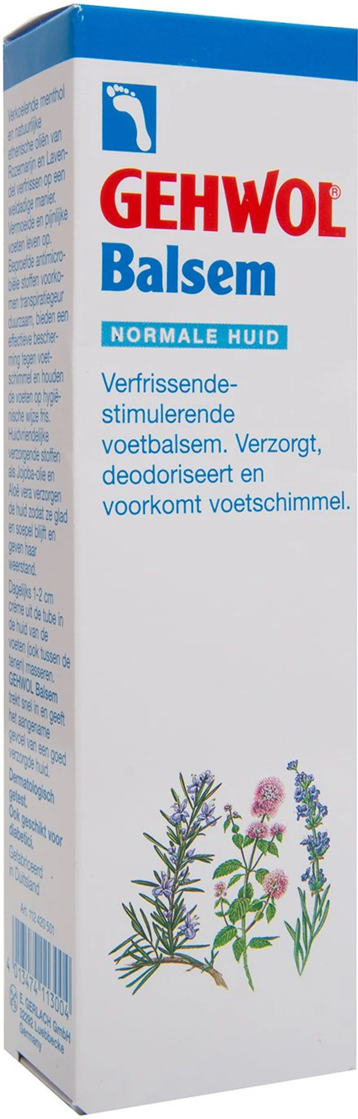 Gehwol Verfrissende Voetbalsem Normale Huid 75ml