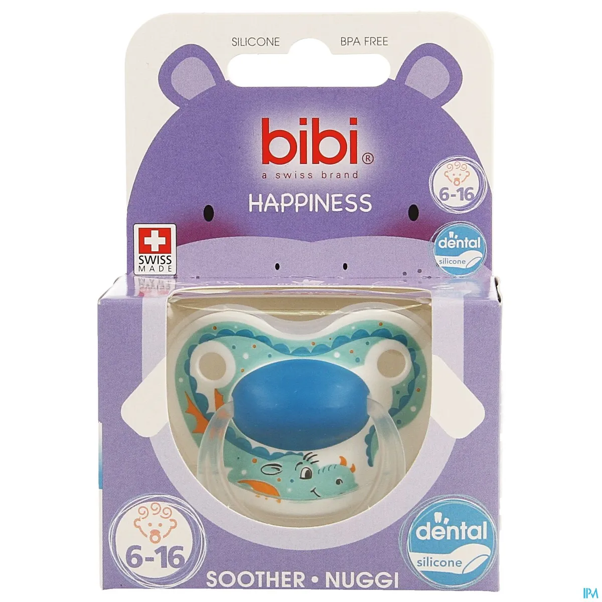 Bibi Happiness Sucette Dental Stardust (de 6 à 16 mois)