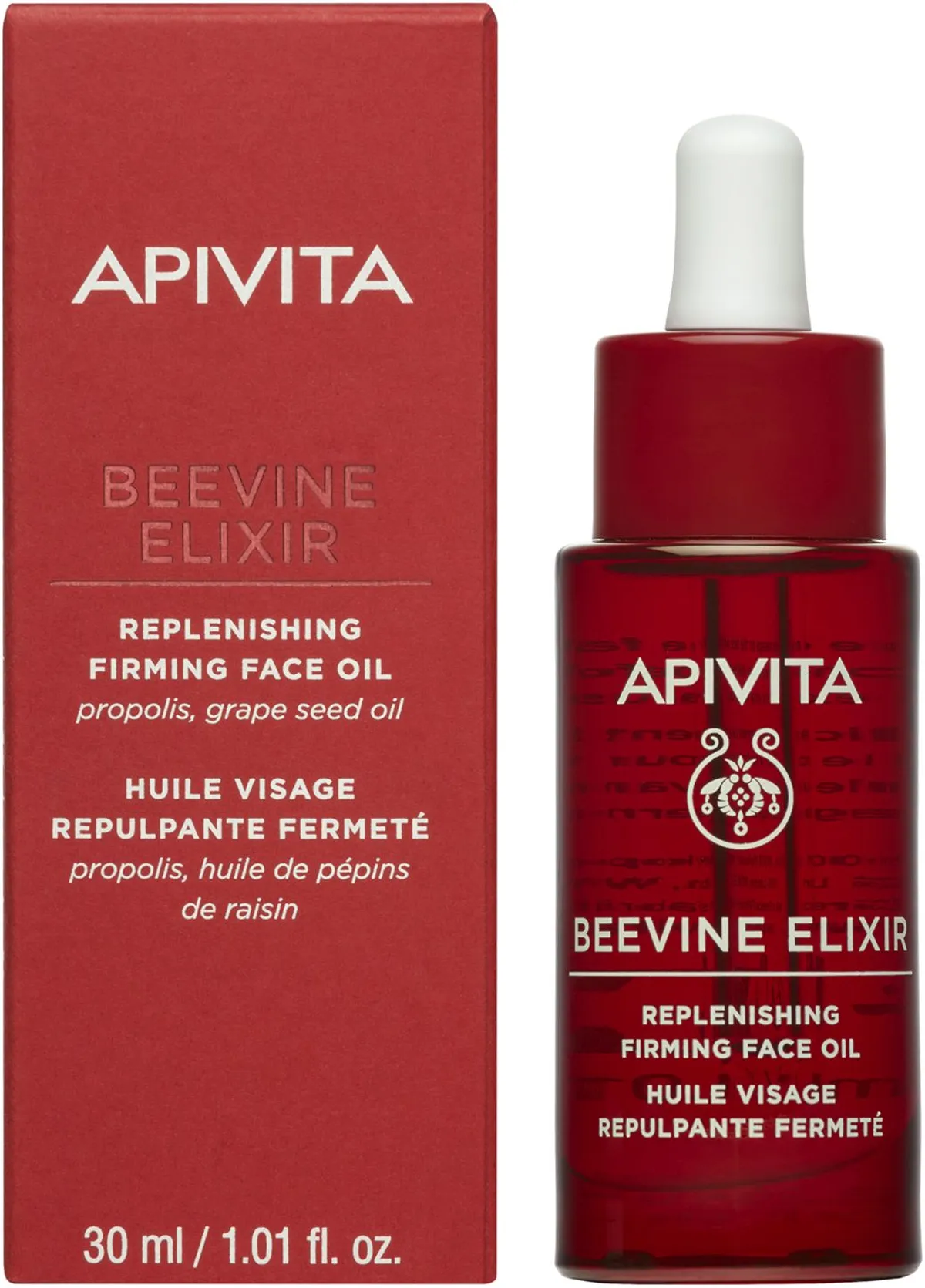 Apivita Beevine Elixir Huile Visage Repulpante Fermeté 30ml