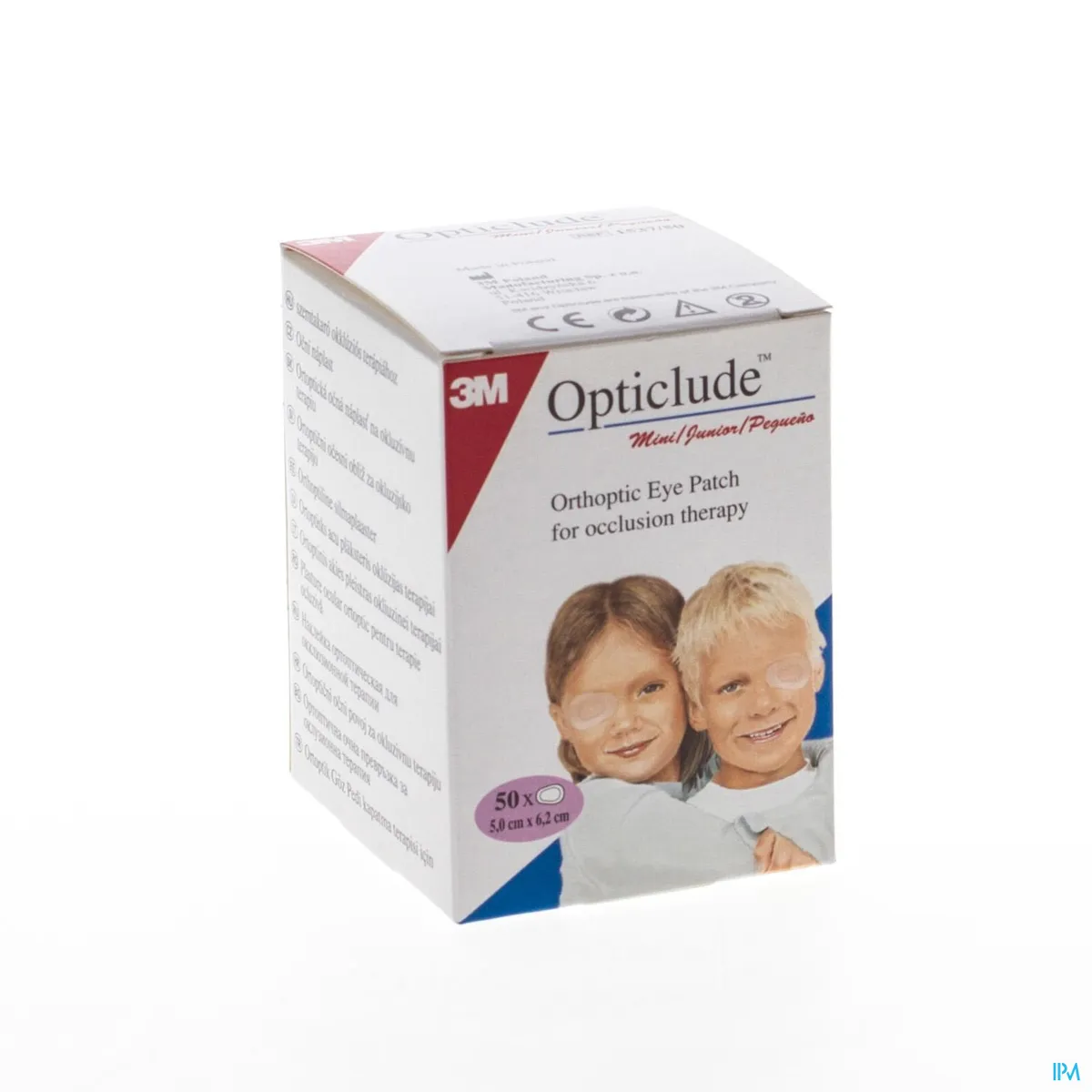 Opticlude 3M Junior 50 Oogpleisters