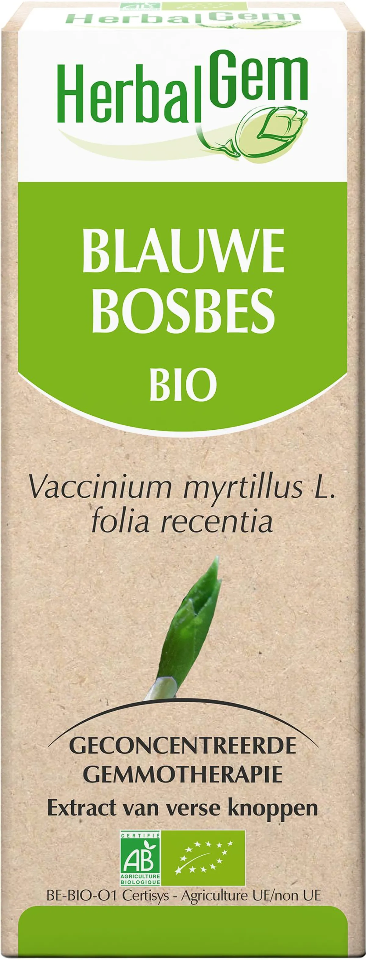 Herbalgem Blauwe Bosbes Maceraat 50ml