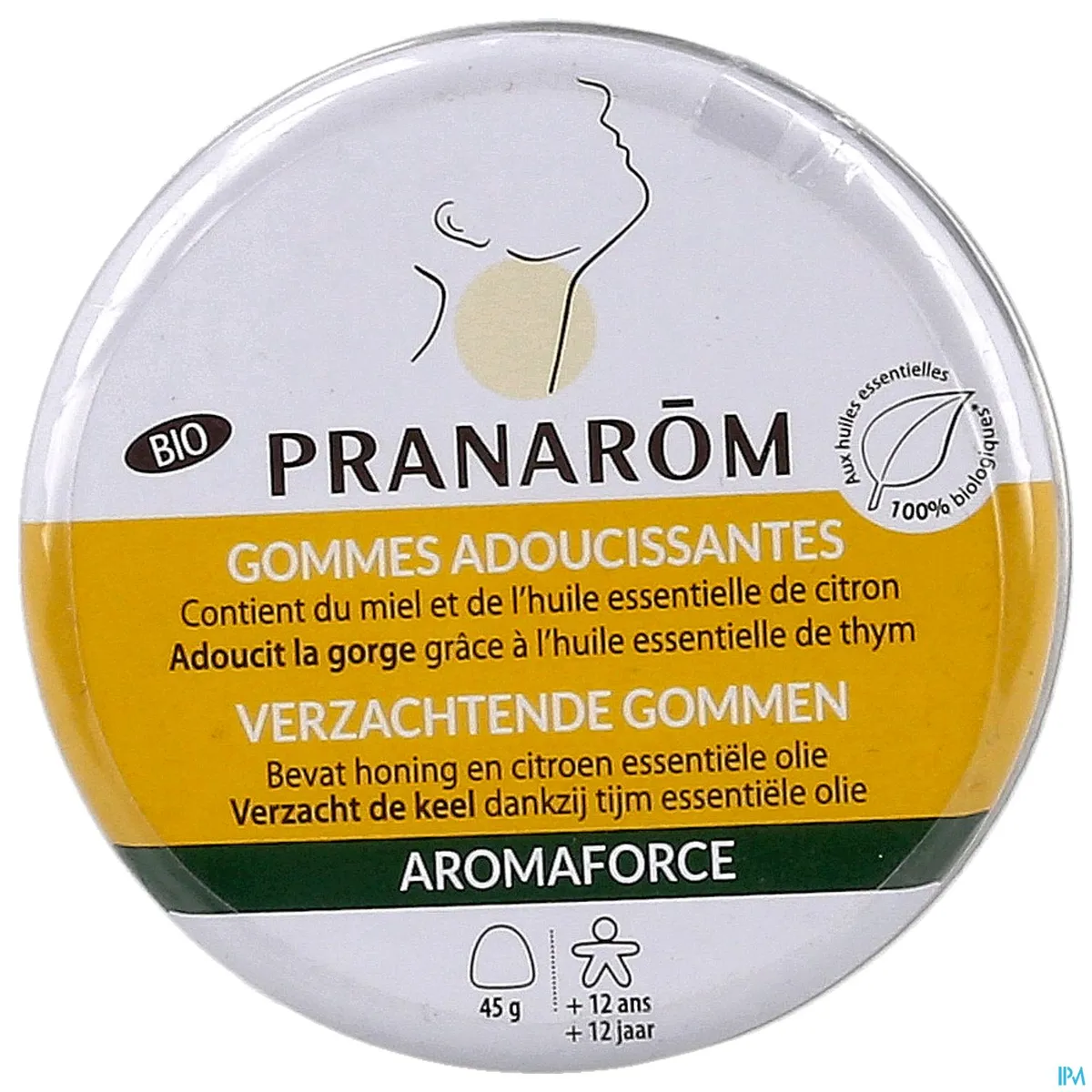Pranarôm Aromaforce Gummies Honing Citroen 45 g