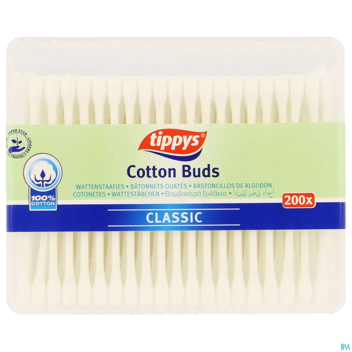 Tippys Coton Tiges Papier 200