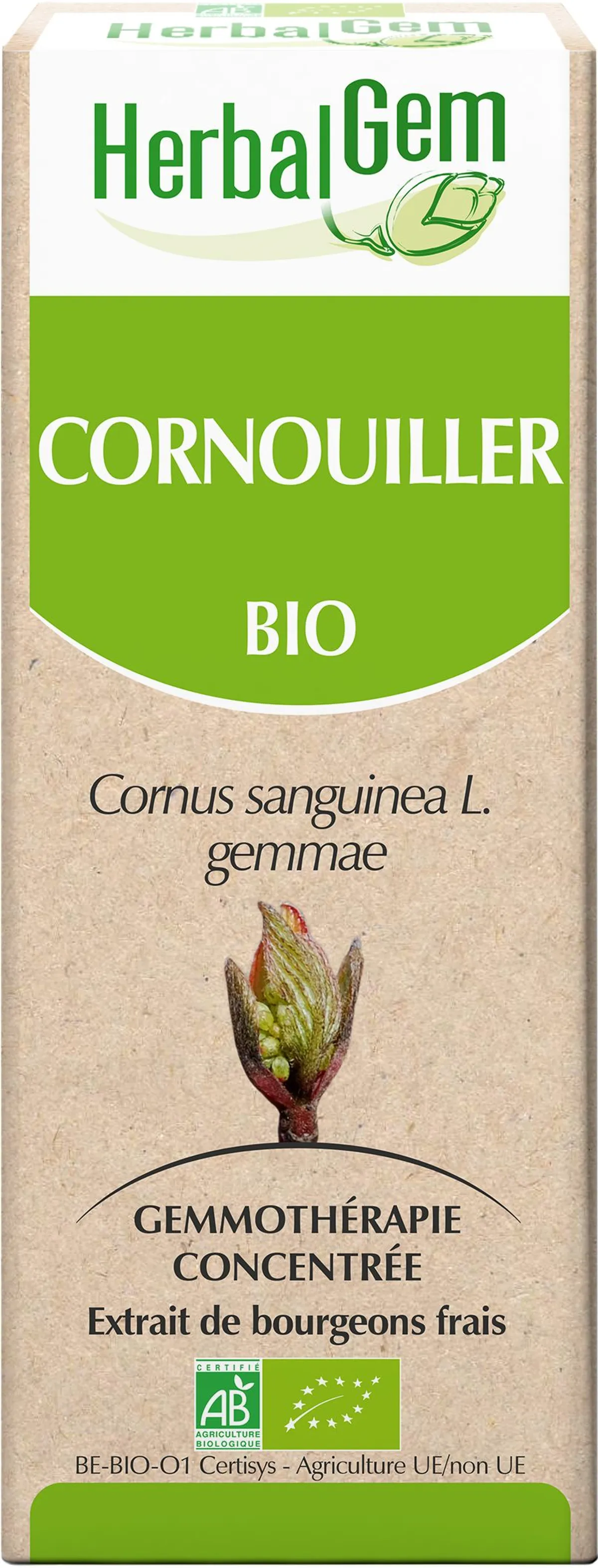 Herbalgem Cornouiller Macérat 50ml