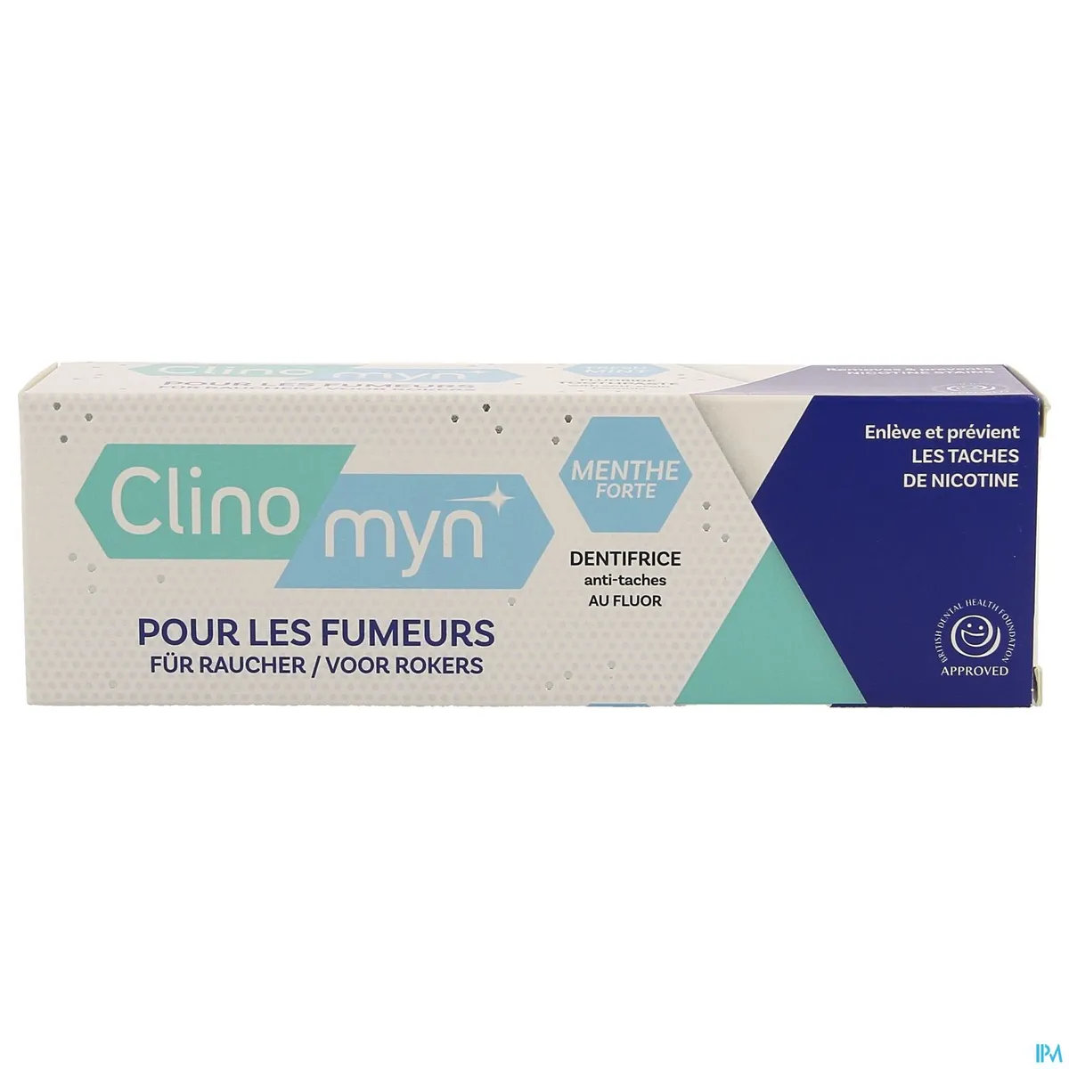 Gilbert Clinomyn Dentifrice Anti-Taches Menthe Forte 75ml