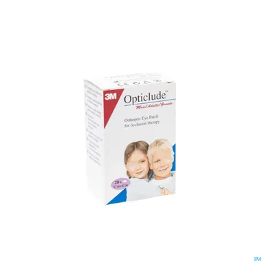 Opticlude 3m Oogkompres Stand82mmx57mm 20 1539