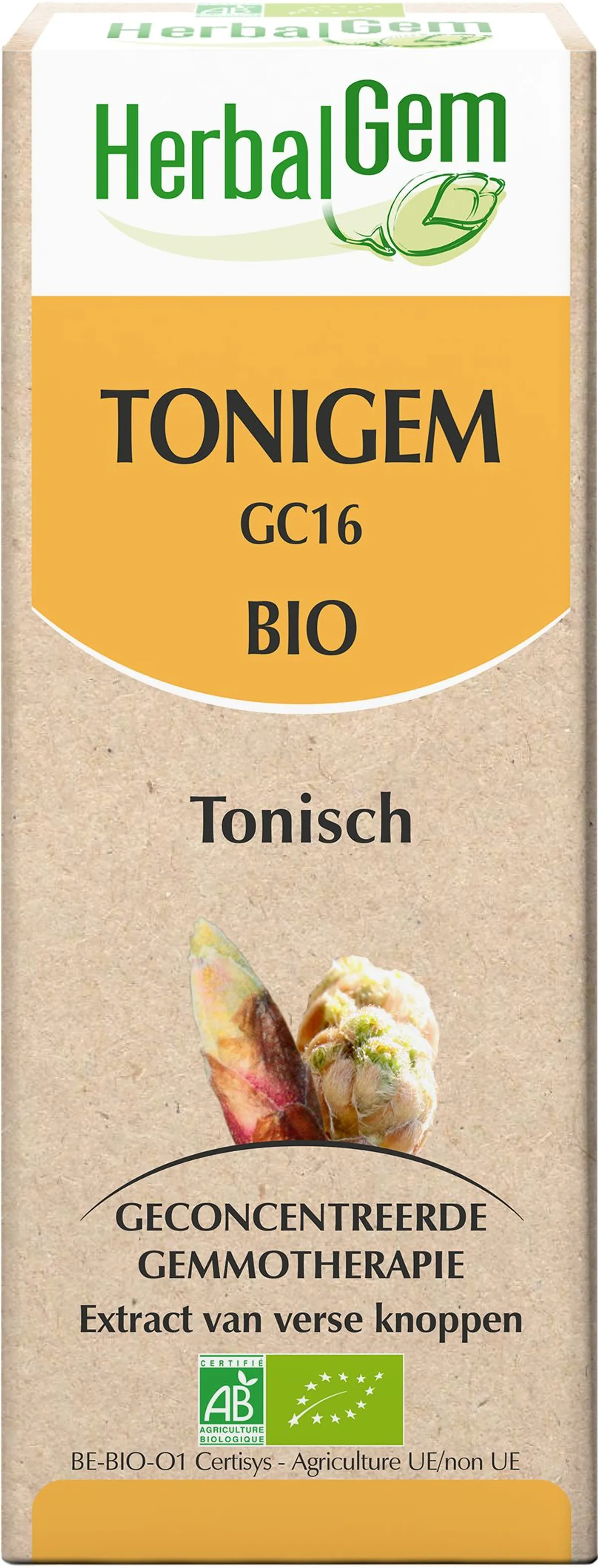 Herbalgem Tonigem Tonisch Complex BIO Druppels 50ml