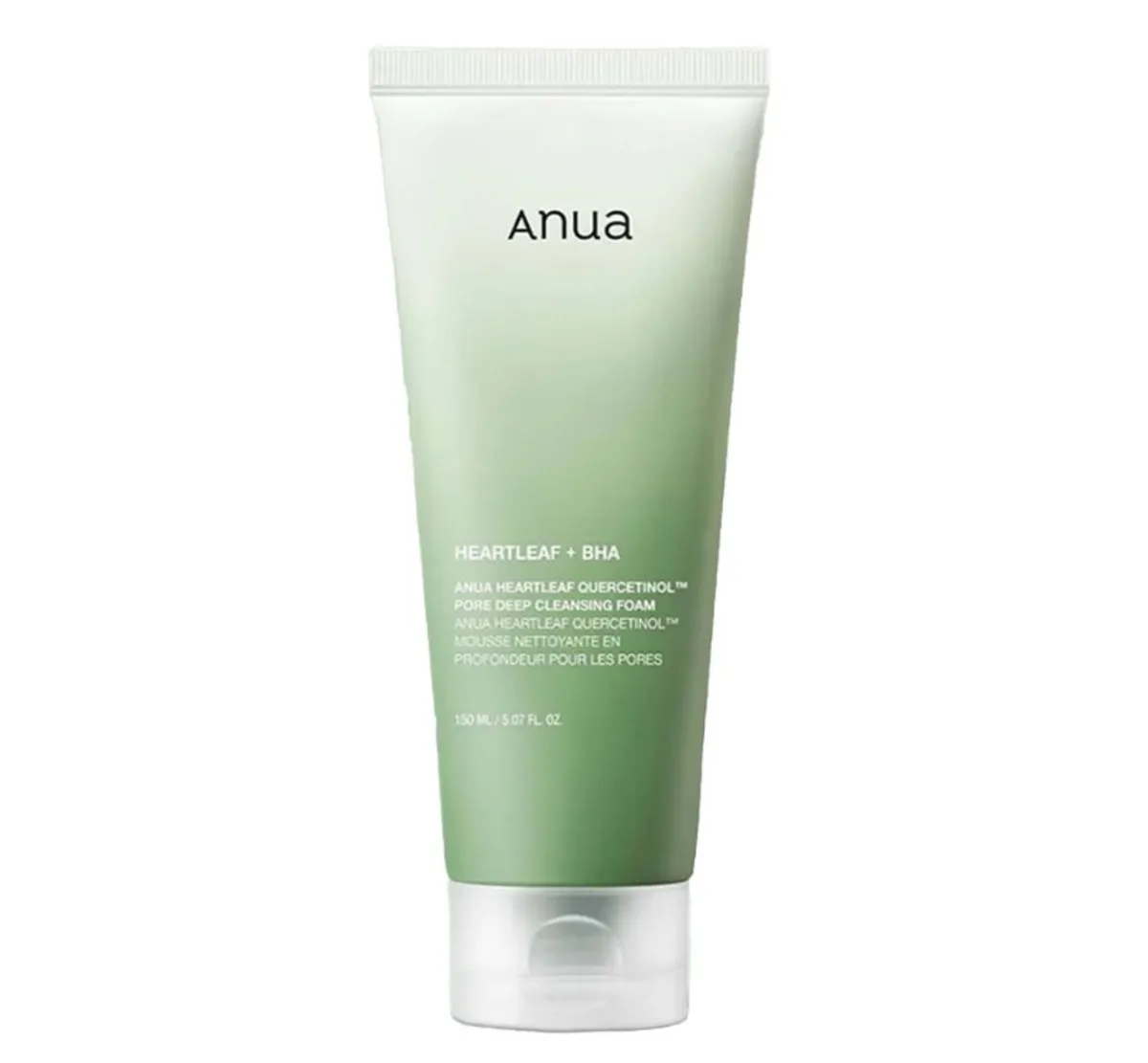 Anua Heartleaf Quercetinol Pore Deep Mousse Nettoyante 150ml