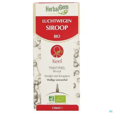 Herbalgem Sirop Refroidissements BIO 150ml