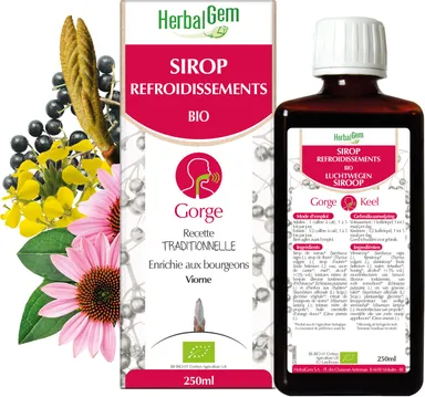 Herbalgem Verzachtendsiroop BIO 250ml