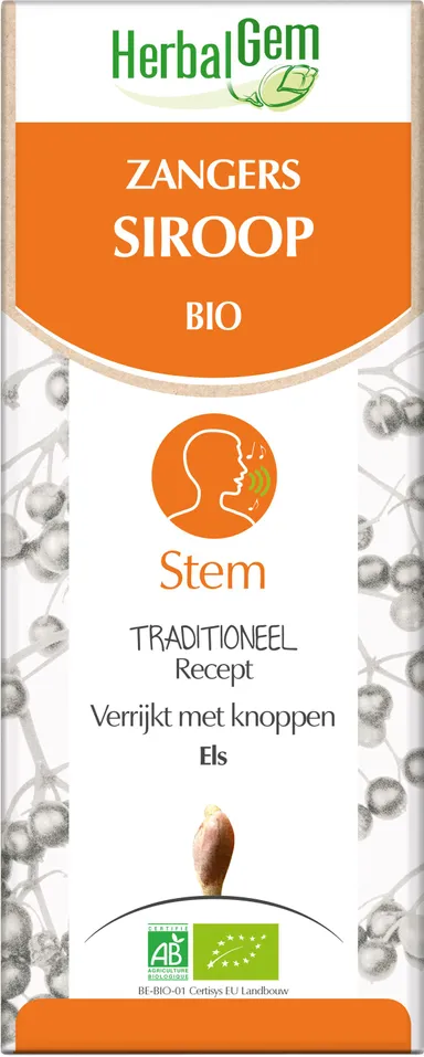 Herbalgem Zangerssiroop BIO 250ml