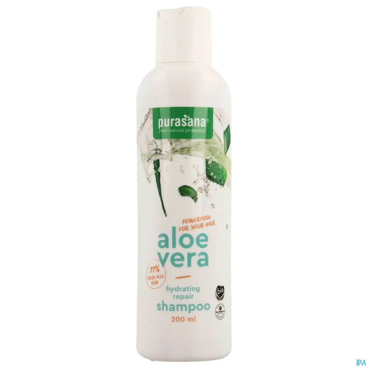 Purasana Aloé Vera Shampooing Réparateur 200ml