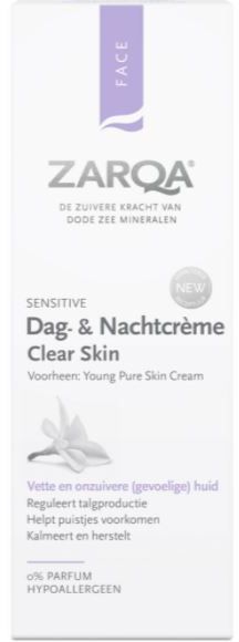 Zarqa Dag- en Nachtcrème 75 ml - Purasana