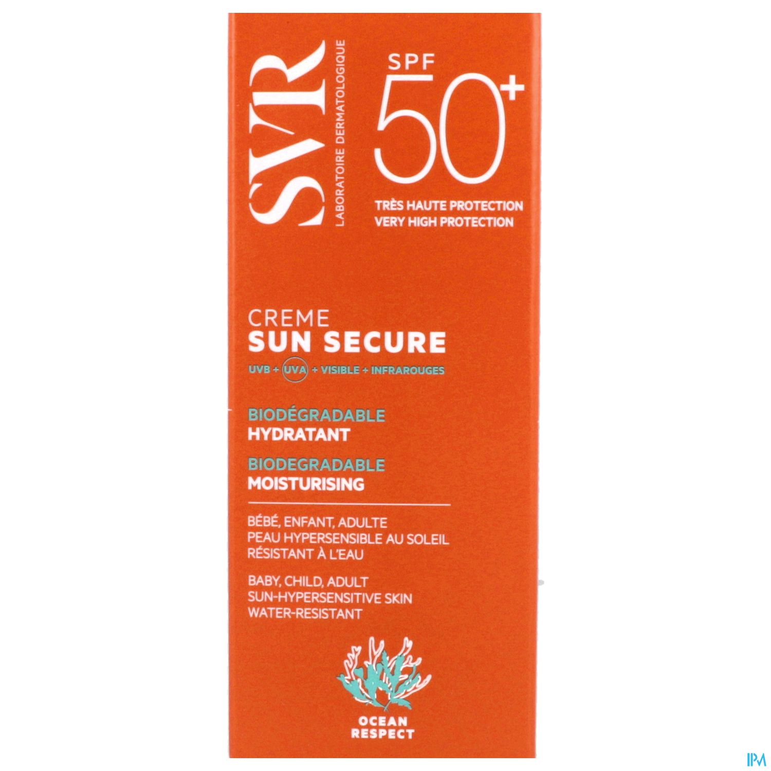 SVR Sun Secure Zonnecrème SPF 50+ 50 ml - SVR