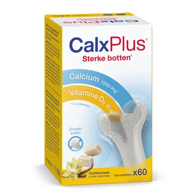 CalxPlus Vanille 60 Tabletten
