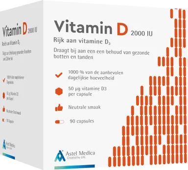Astel Vitamine D 2000Iu 90 Tabletten