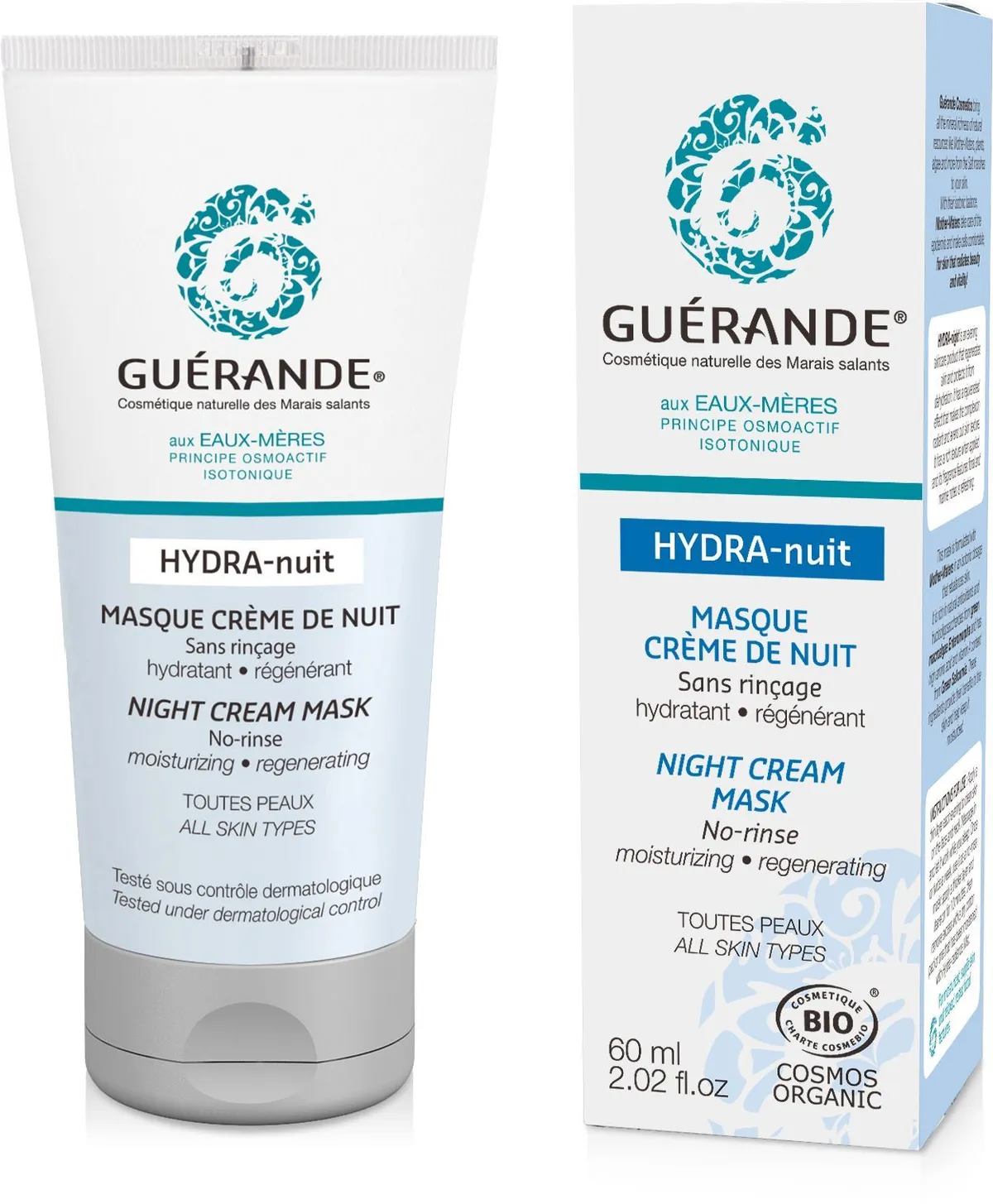 Guerande Hydra-nuit Masque Crème de Nuit 60ml