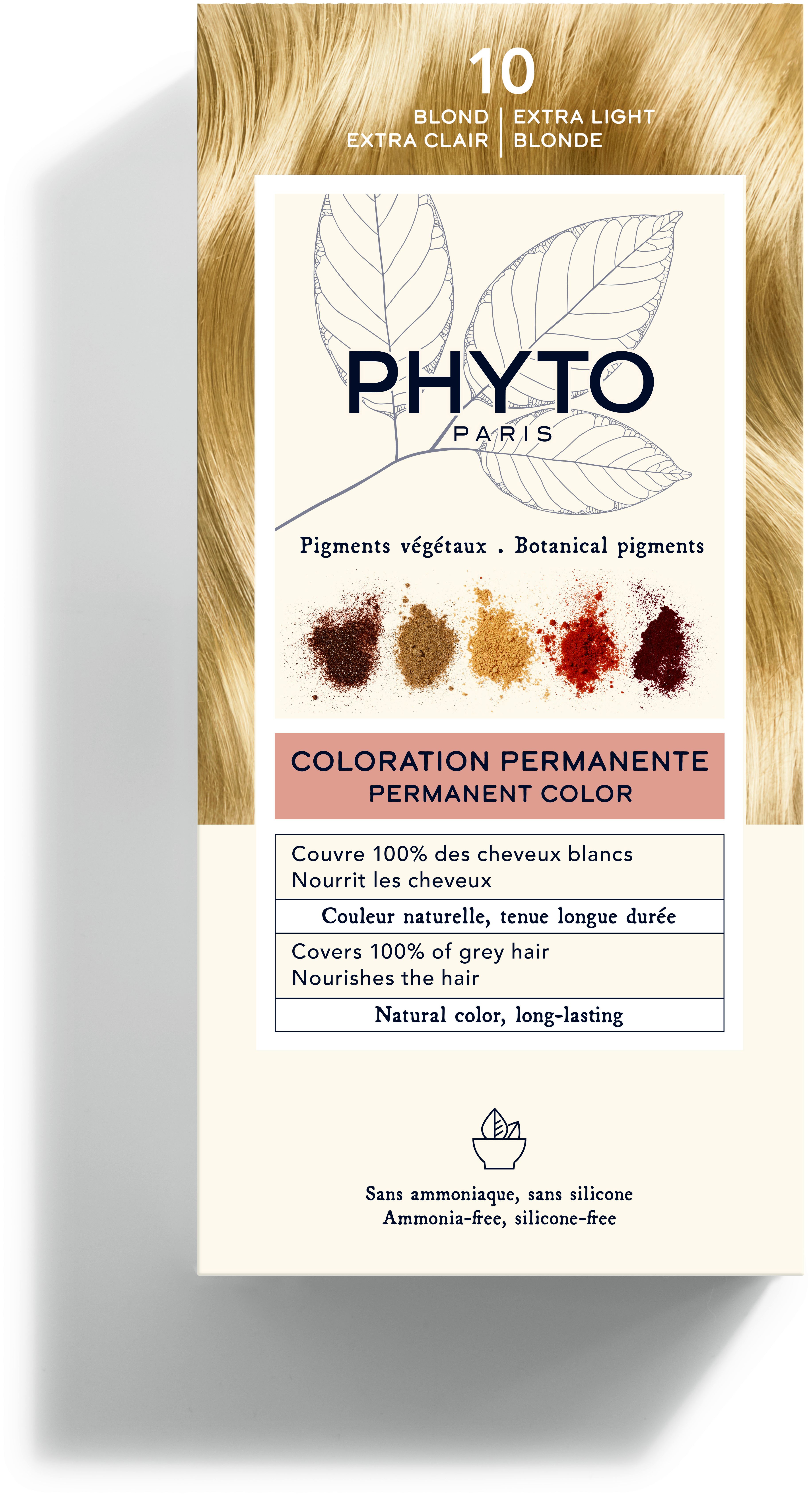 Phytocolor 10 Blond Extra licht - PHYTO