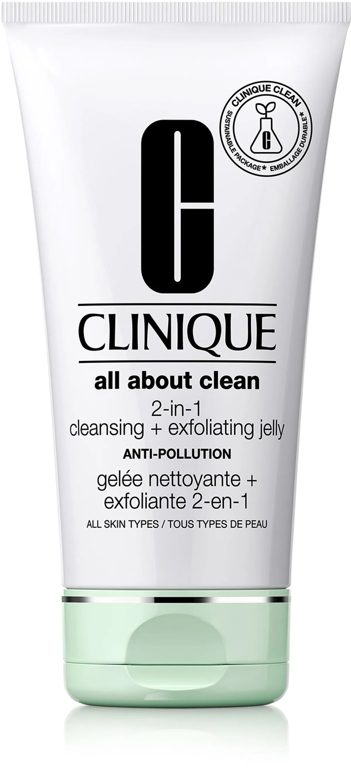Clinique Aac 2 en 1 Cleanser + Exfol Jelly 125ml