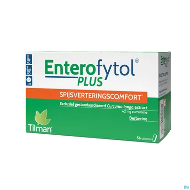 Enterofytol Plus Verteringscomfort Kurkuma 56 Tabletten