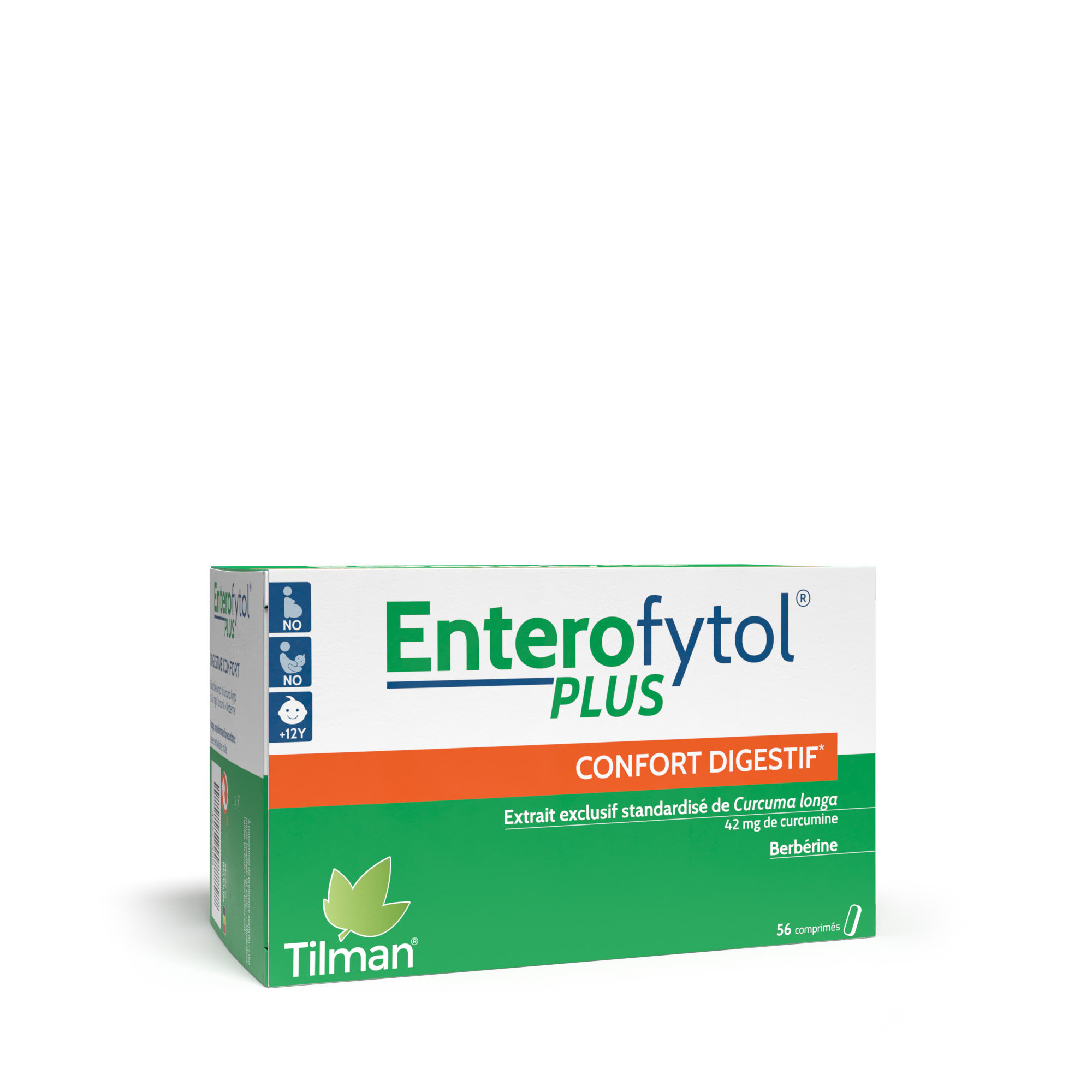 Enterofytol Plus Verteringscomfort Kurkuma 56 Tabletten - Tilman
