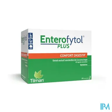 Enterofytol Plus Verteringscomfort Kurkuma 112 Tabletten