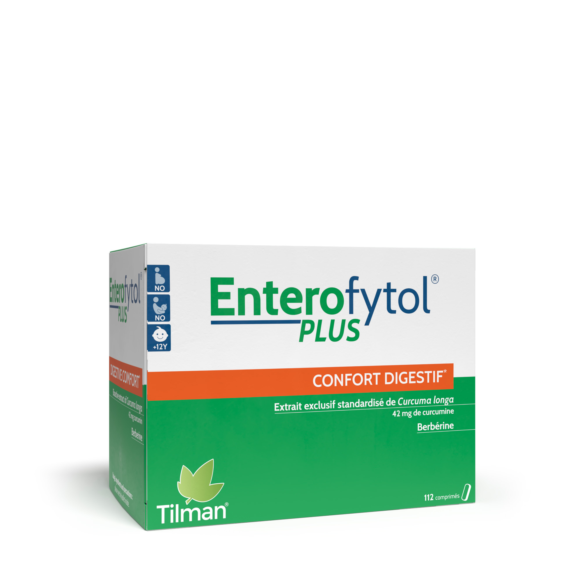 Enterofytol Plus Verteringscomfort Kurkuma 112 Tabletten - Tilman