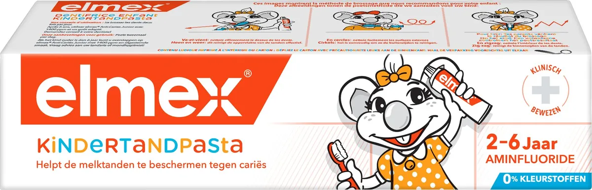 Elmex Tandpasta kinderen 75ml
