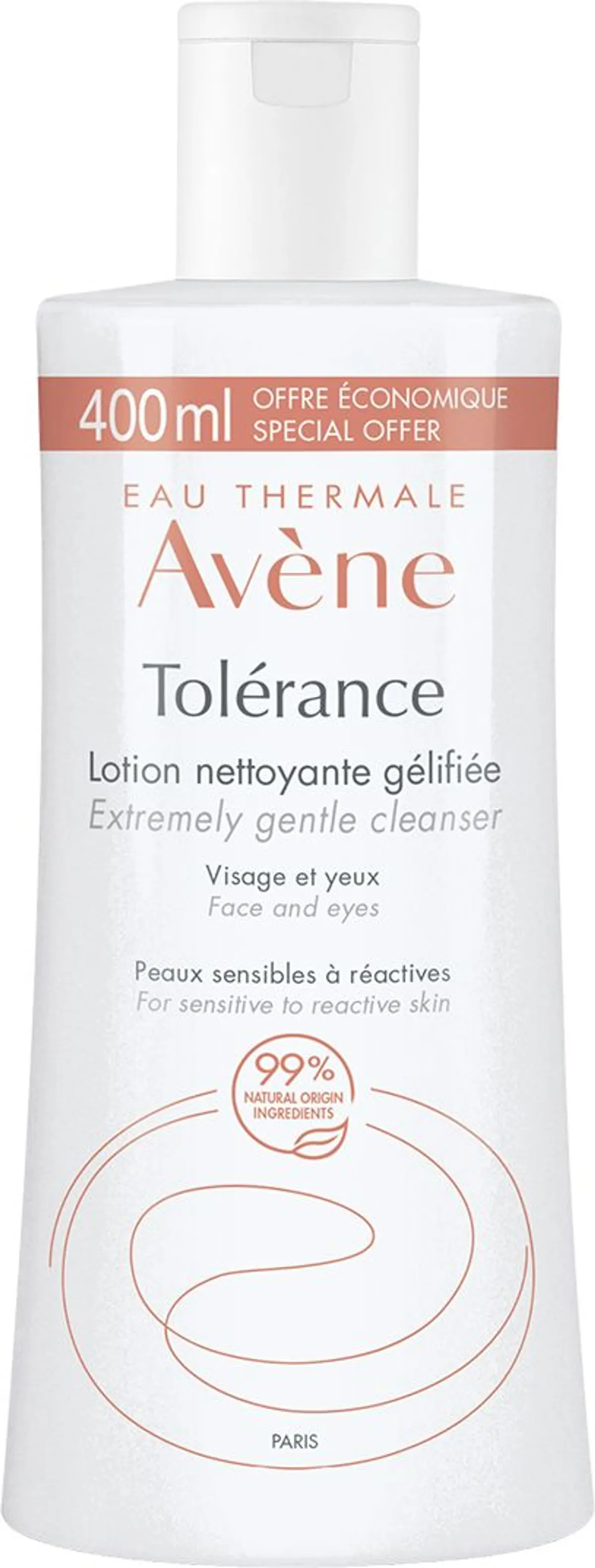 Avène Tolerance Reinigende Gel-Lotion 400Ml