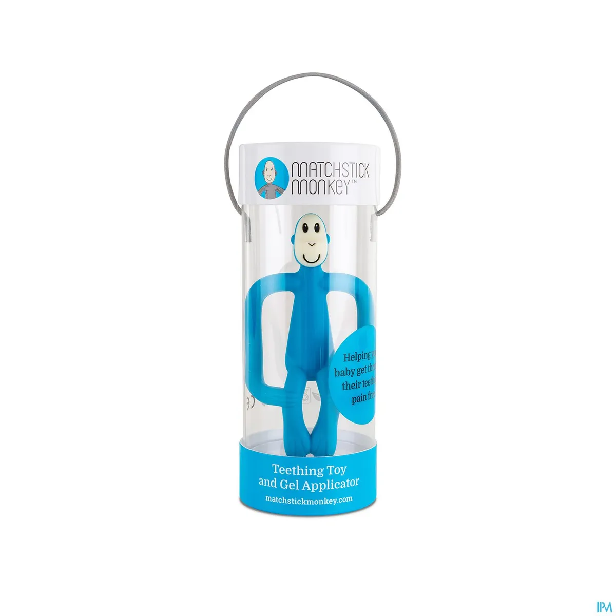 Matchstick Monkey Ring Blue