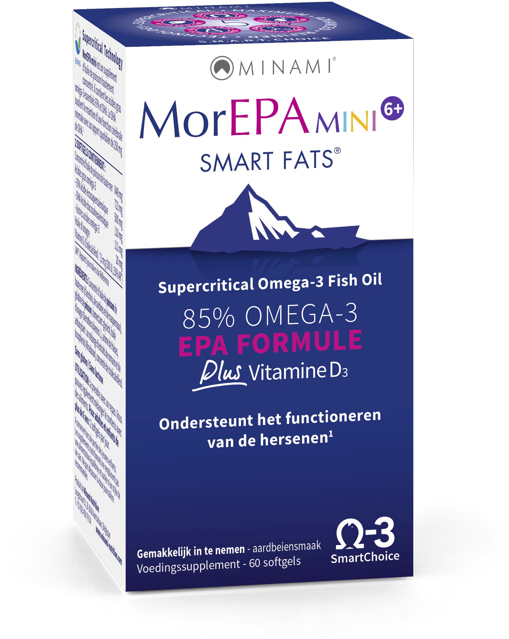 MorEPA Mini Smart Fats 60 Softgels - Visolie | Online parafarmacie ...