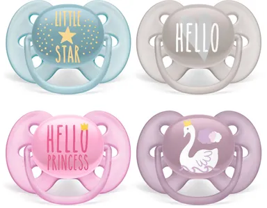 Philips Avent Fopspeen +6 Maanden Soft Mix 2 Stucks