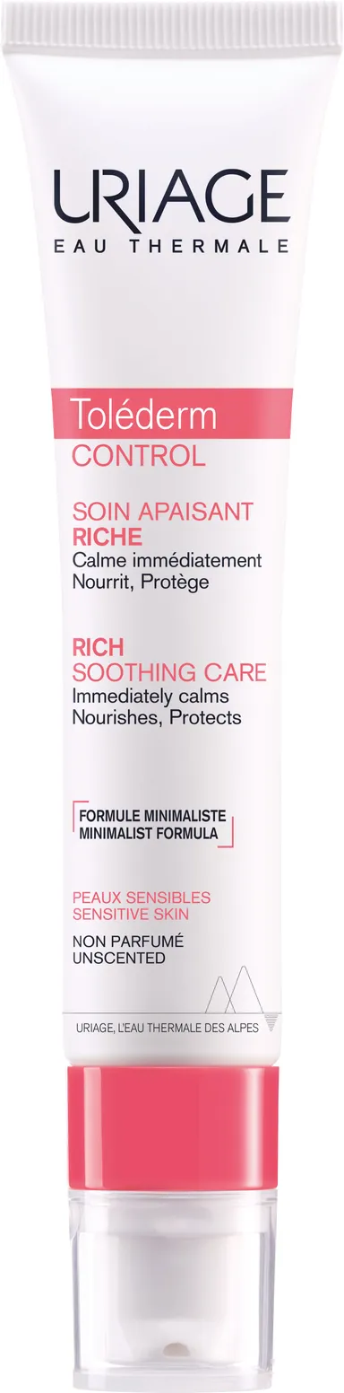 Uriage Toléderm Control Rijke Verzorging Verzachtend 40 ml