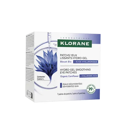 Klorane Patchs Lissants Défatigants Bleuet Contour des Yeux 7x2