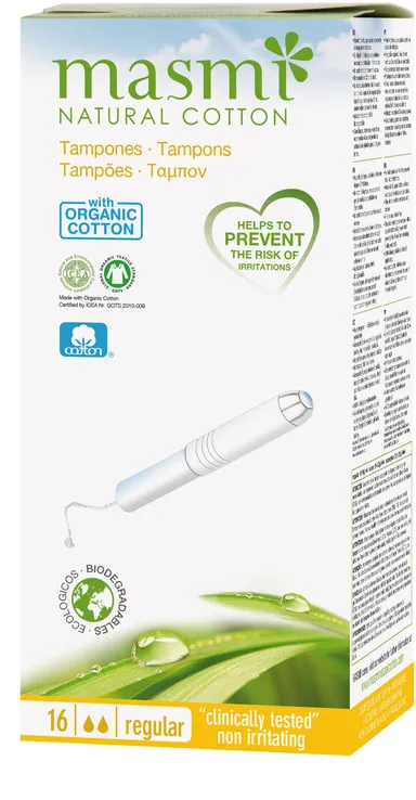 Masmi Tampon Coton Super Sans Applicateur 18 Tampons