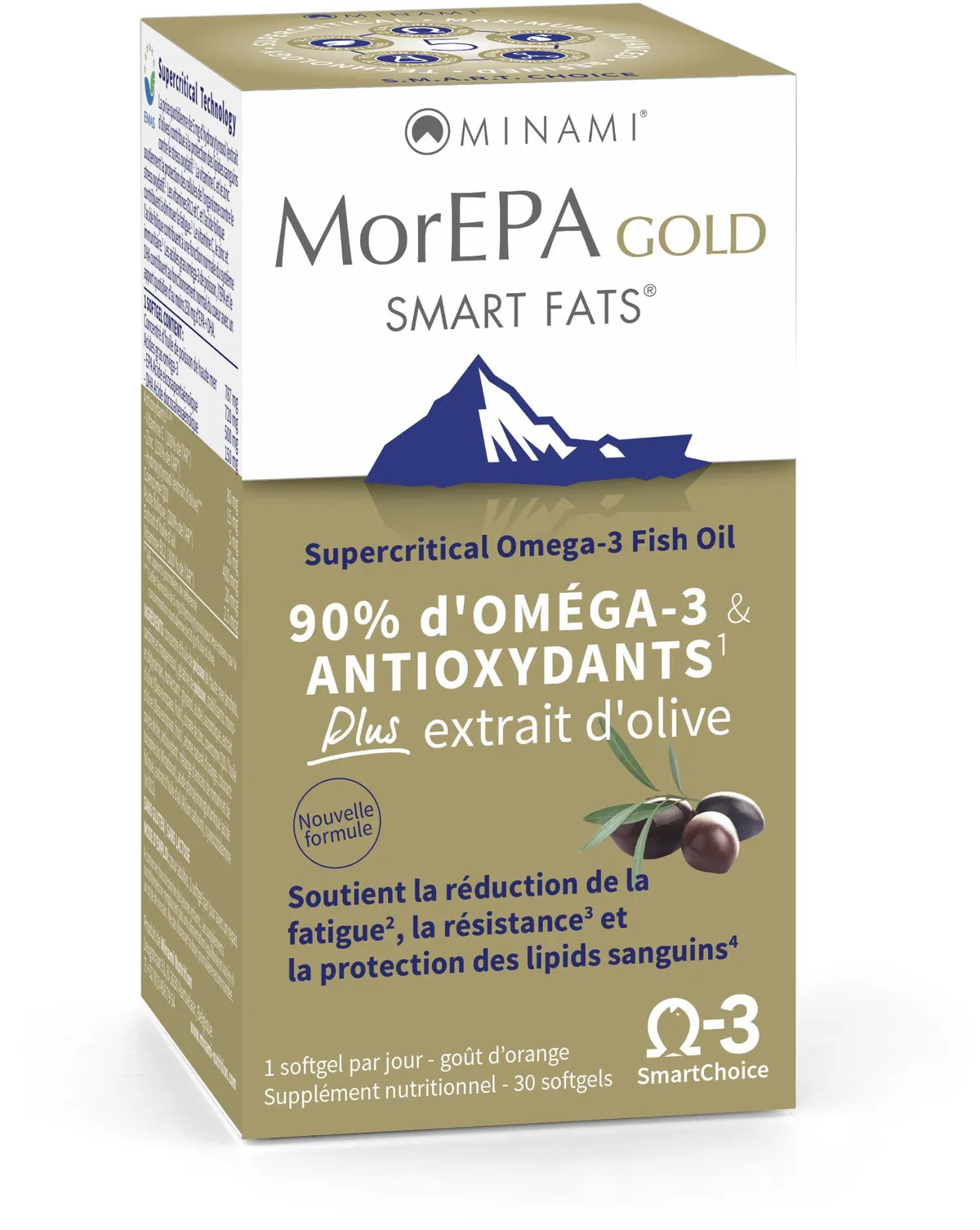 MorEPA Gold Smart Fats 30 Softgels