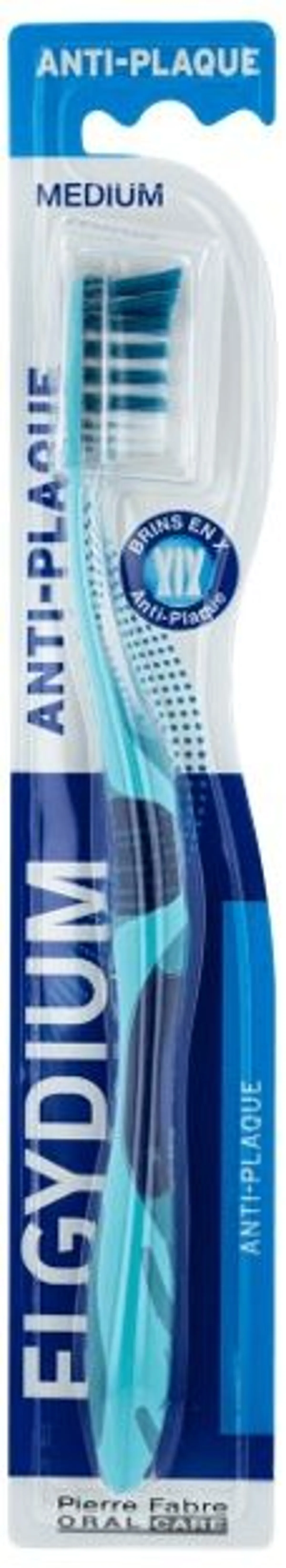 Oral Care Elgydium Antiplak Tandenborstel, Tegen Tandplak, Medium 1X