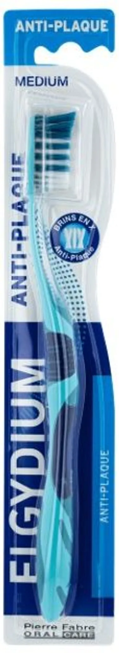 Oral Care Elgydium Antiplak Tandenborstel, Tegen Tandplak, Medium 1X