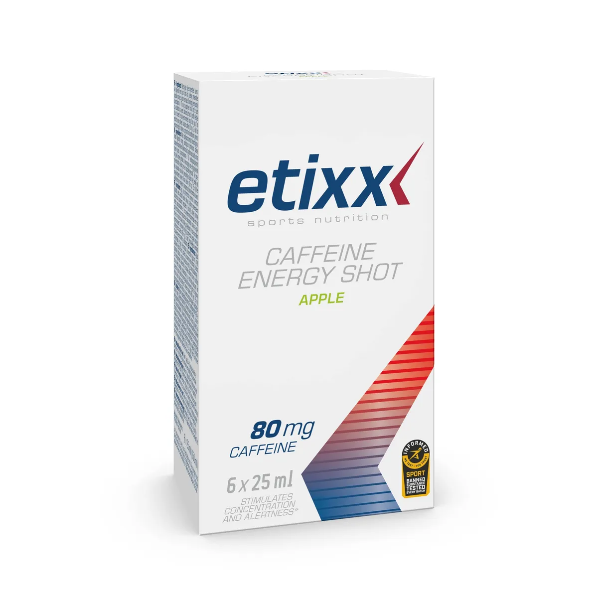 Etixx Cafeïne Energie Shot 6x25 ml