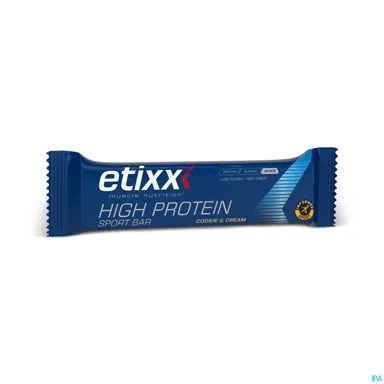 Etixx High Protein Bar Cookie & Cream 55 g