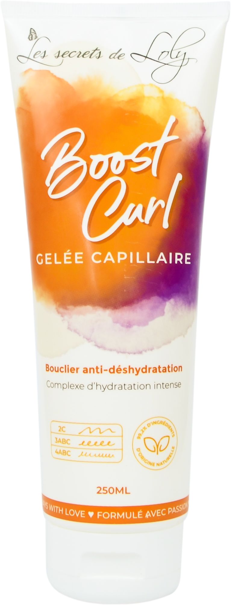 Les Secrets de Loly Boost Curl Haargel 250 ml - Les Secrets de Loly