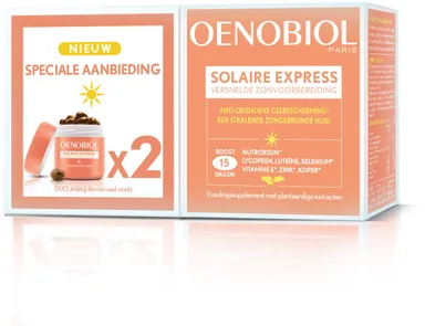 Oenobiol Solaire Express Promo 2x15 Capsules