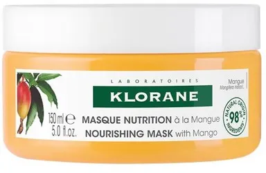 Klorane Mango Voedende Masker Geeft Glans 150Ml