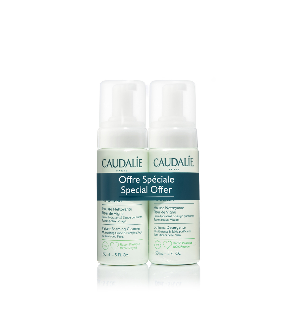 Caudalie Reinigende Mousse Duo 150ml - Caudalie