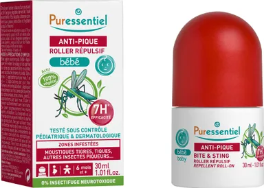 Puressentiel Afwerende Roller baby 30 ml