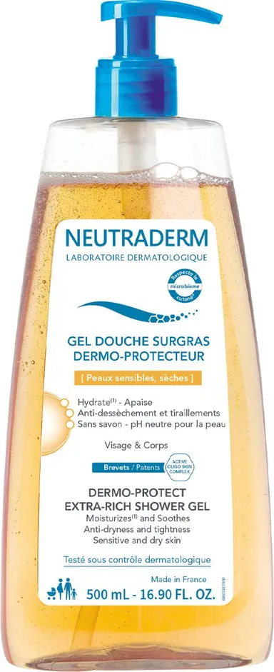 Neutraderm Overvette Douchegel 500 ml