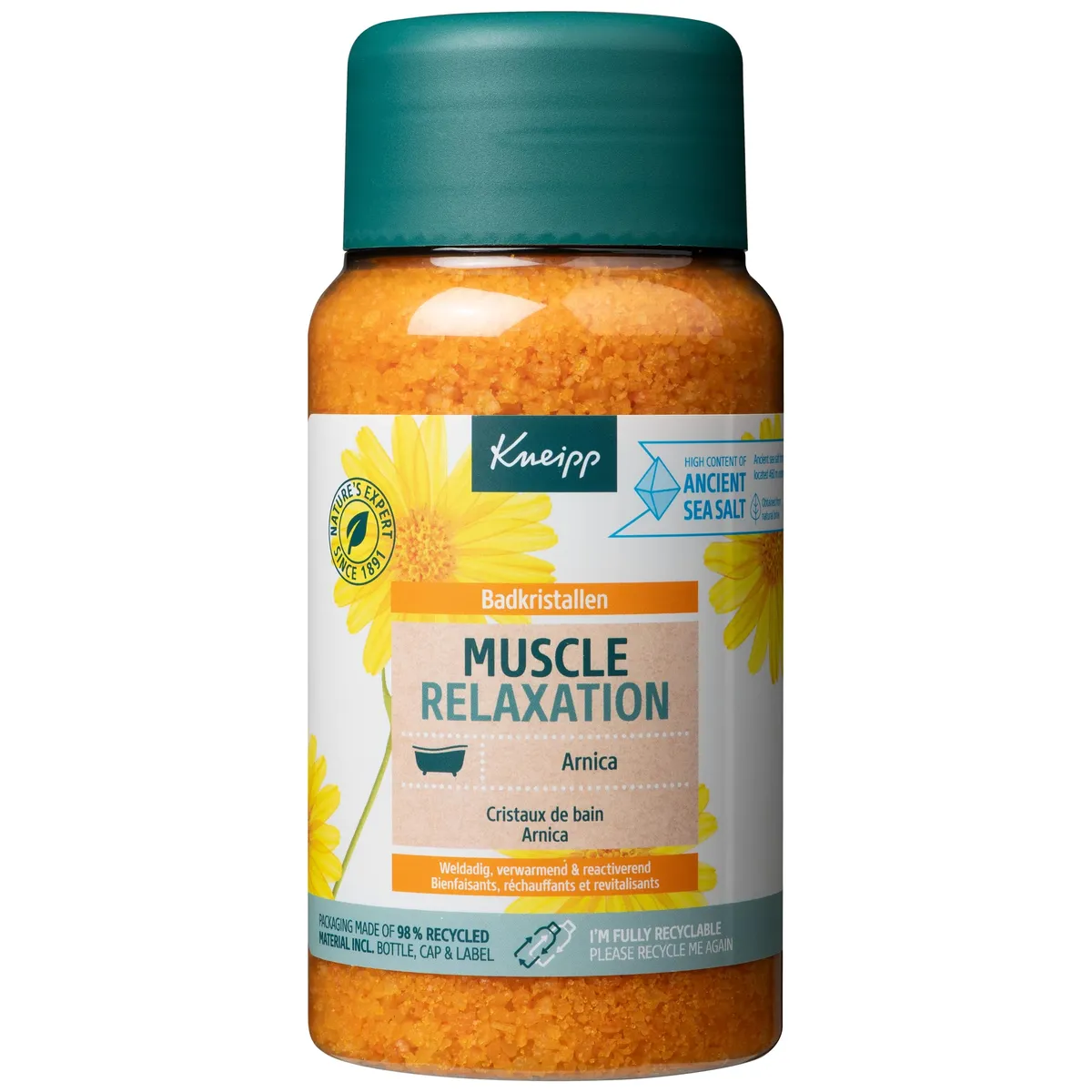 Kneipp Sels de Bain Arnica Active 600g