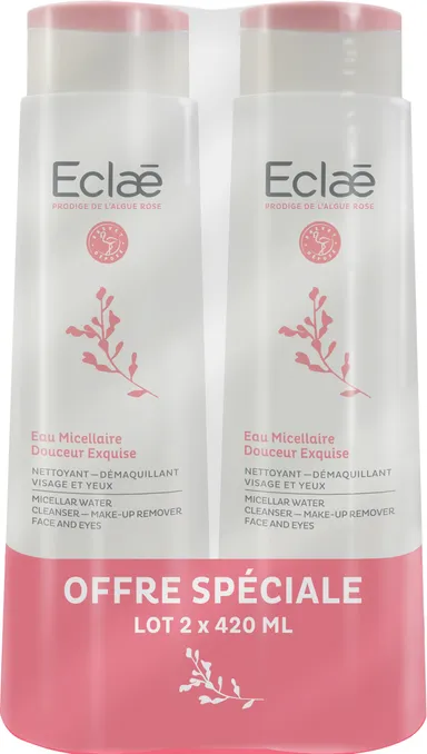 Eclaé Heerlijk Zacht Micellair Water 2 x 420 ml